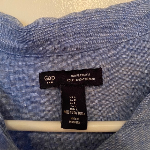 ✨NEW✨ GAP BF FIT | DENIM BLOUSE / BUTTON UP - Picture 5 of 9